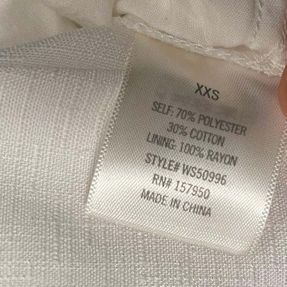 Blue Rain White Summer Romper - Picture 9 of 9